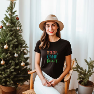 Sleep Camp Wiederholung essen - Das ultimative Cam T-Shirt