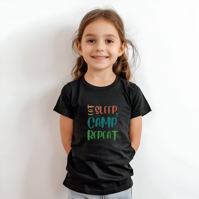 Sleep Camp Wiederholung essen - Das ultimative Cam T-Shirt (Von Creator hochgeladen)