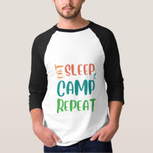 Sleep Camp Wiederholung essen - Das ultimative Cam T-Shirt