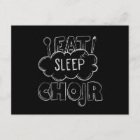 Sleep Chor Sängerin Chormusik Essen Geschenk