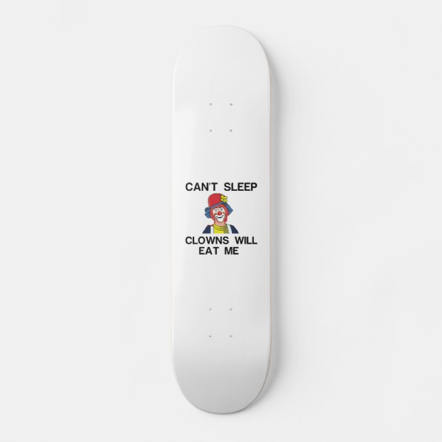 SLEEP CLOWNS ESSEN SKATEBOARD (Vorderseite)