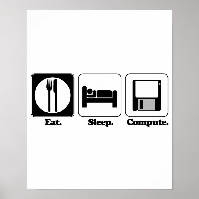 Sleep-Computer Poster (Vorne)