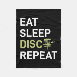 Sleep Disk Golf wiederholen Fleecedecke