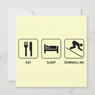 Sleep Downhill Ski essen