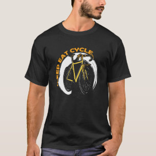 Sleep Eat Cycle MTB BMX Fahrrad Freestyle Fahrrad T-Shirt