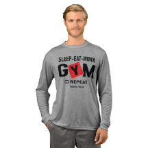 Sleep Eat Work Gym Repeat Typografie-Design