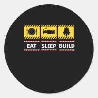 Sleep Essen Build Wiederholen Gebäude Blocksteine