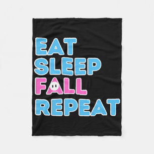 Sleep Fall Wiederholen Videospiel-Typ Video Gamer Fleecedecke