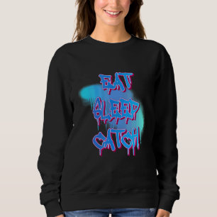 Sleep Fang Football Sarcasm Pun essen Sweatshirt