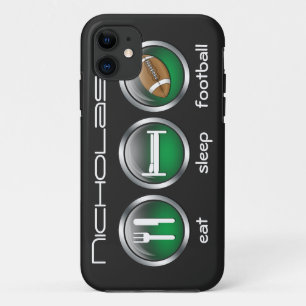 Sleep Football essen :: iPhone 5 Fall Case-Mate iPhone Hülle