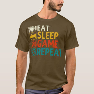 Sleep Game Eat Repeat 2 T-Shirt