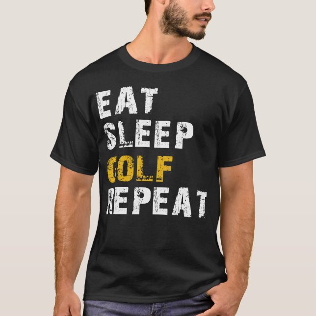 Sleep Golf T-Shirt (Vorderseite)