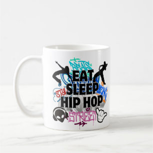 Sleep Hiphop.w essen Kaffeetasse