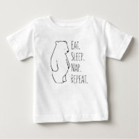 Sleep Nickerchen Polar Bear Baby & Kids Kleidung