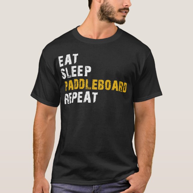 Sleep Paddleboard T-Shirt (Vorderseite)