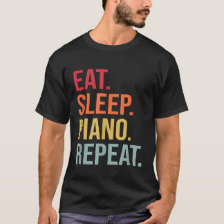 Sleep Piano wiederholen 1 T-Shirt