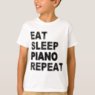 Sleep Piano wiederholen T-Shirt