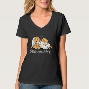 Sleep Pj Pajamas Sheep Nightgown Nacht T-Shirt