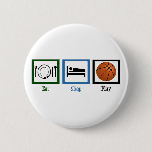 Sleep Play Basketball essen Button
