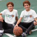 Sleep Play Basketball Spaß Sport Kinder T-Shirt<br><div class="desc">Iss Sleep Play Basketball Buben T - Shirt für ein Kind,  das Lieben spielen den ganzen Tag Sport.</div>