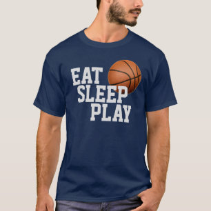 Sleep Play Basketball T - Shirt essen
