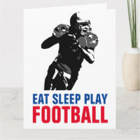 Sleep Play Black & White Football Pop Art