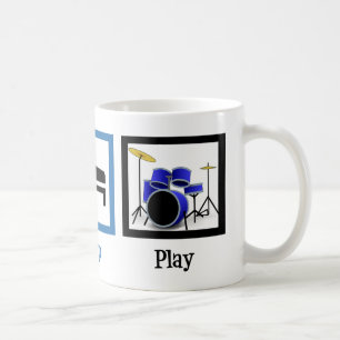 Sleep Play Drums essen Tasse