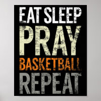 Sleep Pray Basketball wiederholen, Spaß Christlich