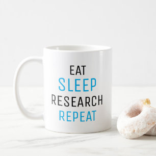 Sleep Research Repeat, Researcher Tasse, Kaffeetasse