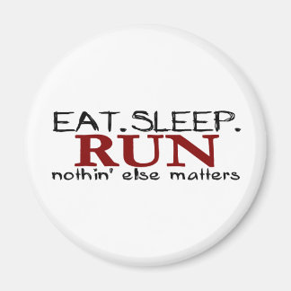 Sleep Run essen Magnet