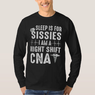 Sleep 's for Sissis Ich bin ein Nachtschiff CNN Nu T-Shirt
