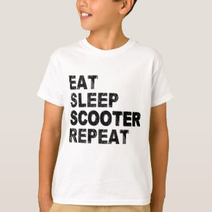 Sleep Scooter wiederholen T-Shirt