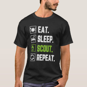 Sleep Scout Scouting Scouting Scout Life Campin es T-Shirt