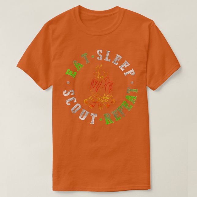 Sleep Scout Sleep Camping Scouting Lover (1 T-Shirt (Design vorne)