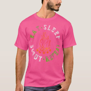 Sleep Scout Sleep Camping Scouting über die Te T-Shirt