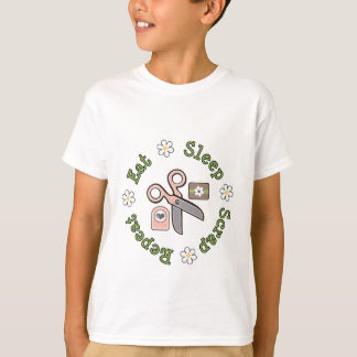 Sleep Scrap Wiederholen Kinder Sweatshirt essen T-Shirt