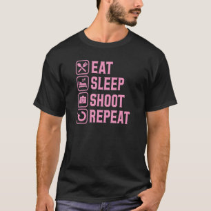Sleep Shoot Wiederholung Fotograf Leben 1 T-Shirt