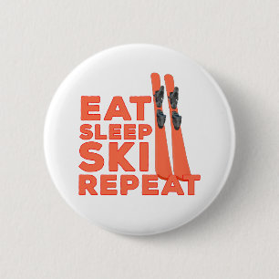 Sleep Ski Wiederholung essen Button