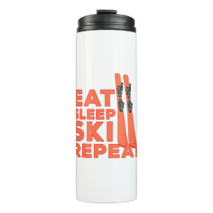 Sleep Ski Wiederholung essen Thermosbecher
