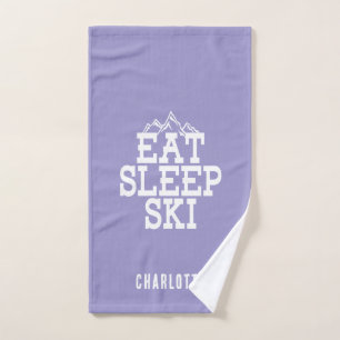 Sleep Ski Wintersport-Neuheit Handtuch