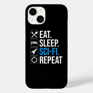 Sleep Sleep-Sci-Fi Wiederholung Case-Mate iPhone 14 Hülle
