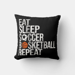 Sleep Soccer Basketball Wiederholung Spaß Ball ess Kissen