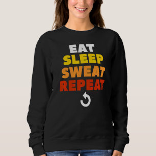 Sleep Sweat Wiederholung der Operation Gewichtsver Sweatshirt