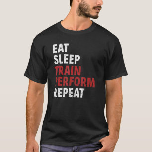 Sleep Train Eat Repeat Air Silks T-Shirt