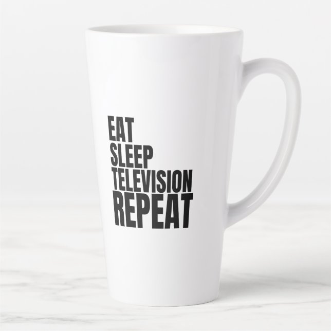Sleep-TV wiederholen Milchtasse (Rechts)