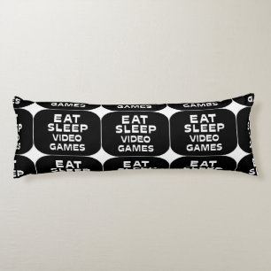 Sleep-Videospiele essen Seitenschläferkissen