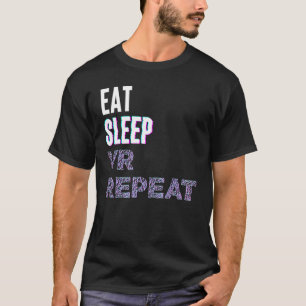 Sleep VR wiederholen Virtual Reality Video Game PC T-Shirt