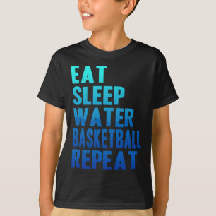 Sleep Water Sketch wiederholen Sommer Sport Tropic T-Shirt