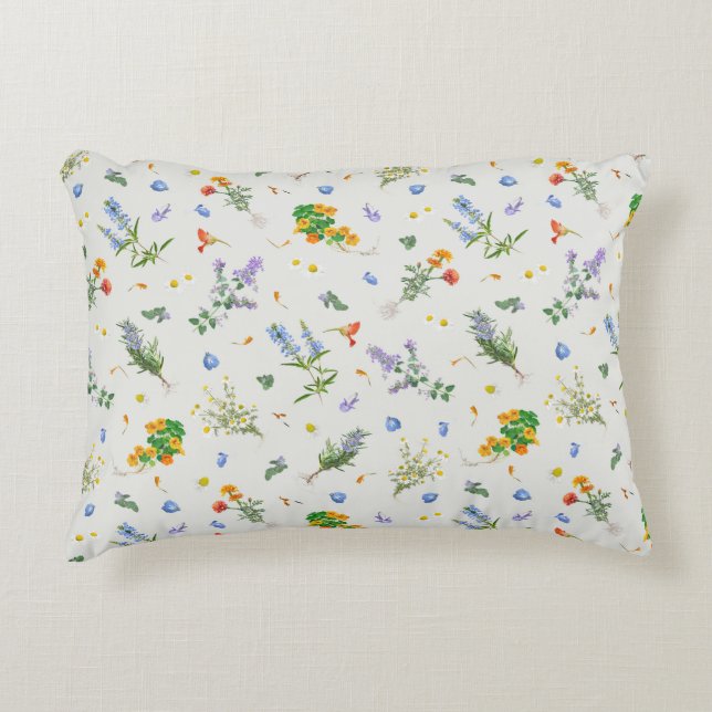 Sleep well with Herbs. Dekokissen (Vorderseite)