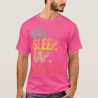 Sleep-Wiederholung Gif essen Sleep-Rap wiederholen T-Shirt